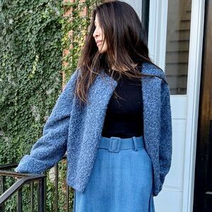 MADE IN ITALY FABULOUS OPEN JACKET WITH SIDE POCKETS